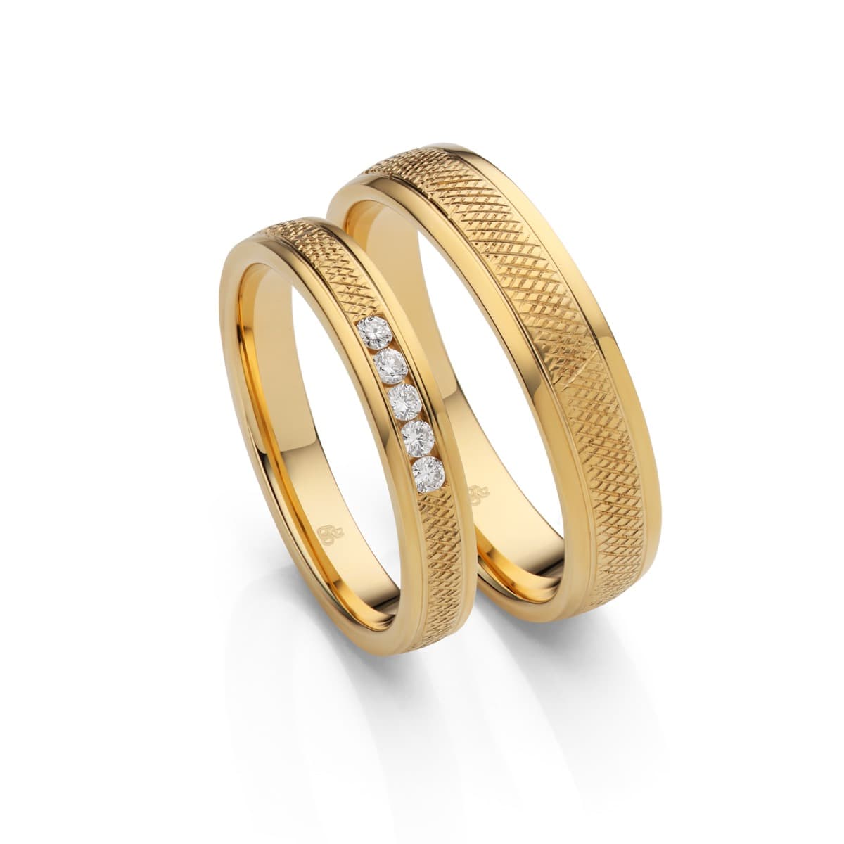 Trauringe Gelbgold