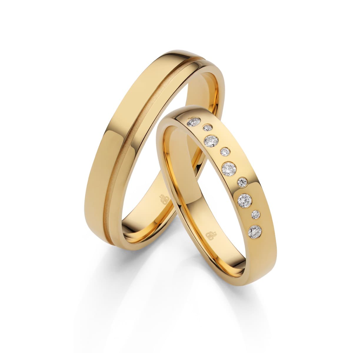 Trauringe Gelbgold