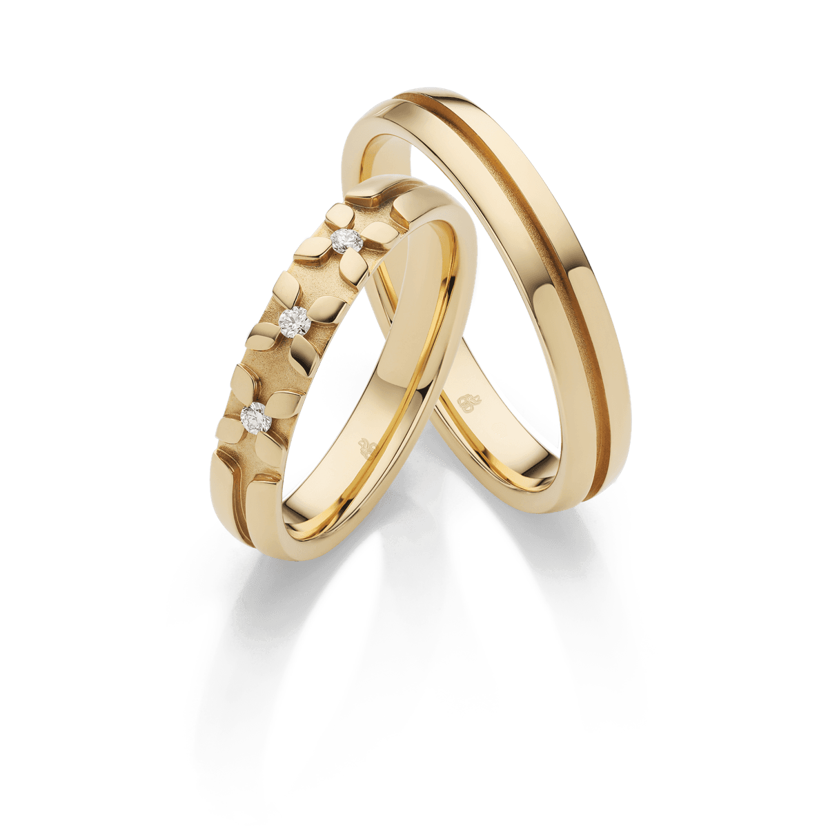 Trauringe Gelbgold