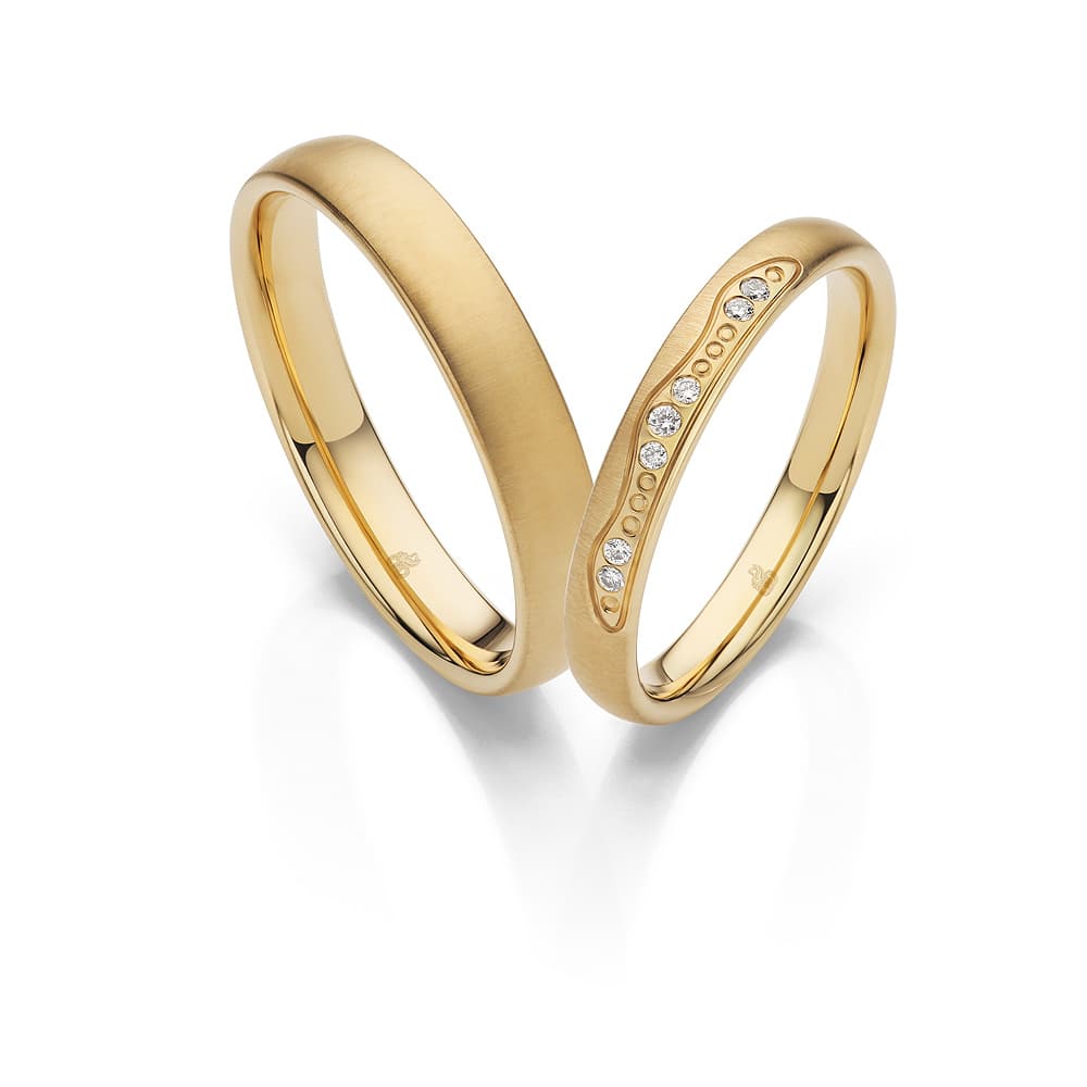Trauringe Gelbgold