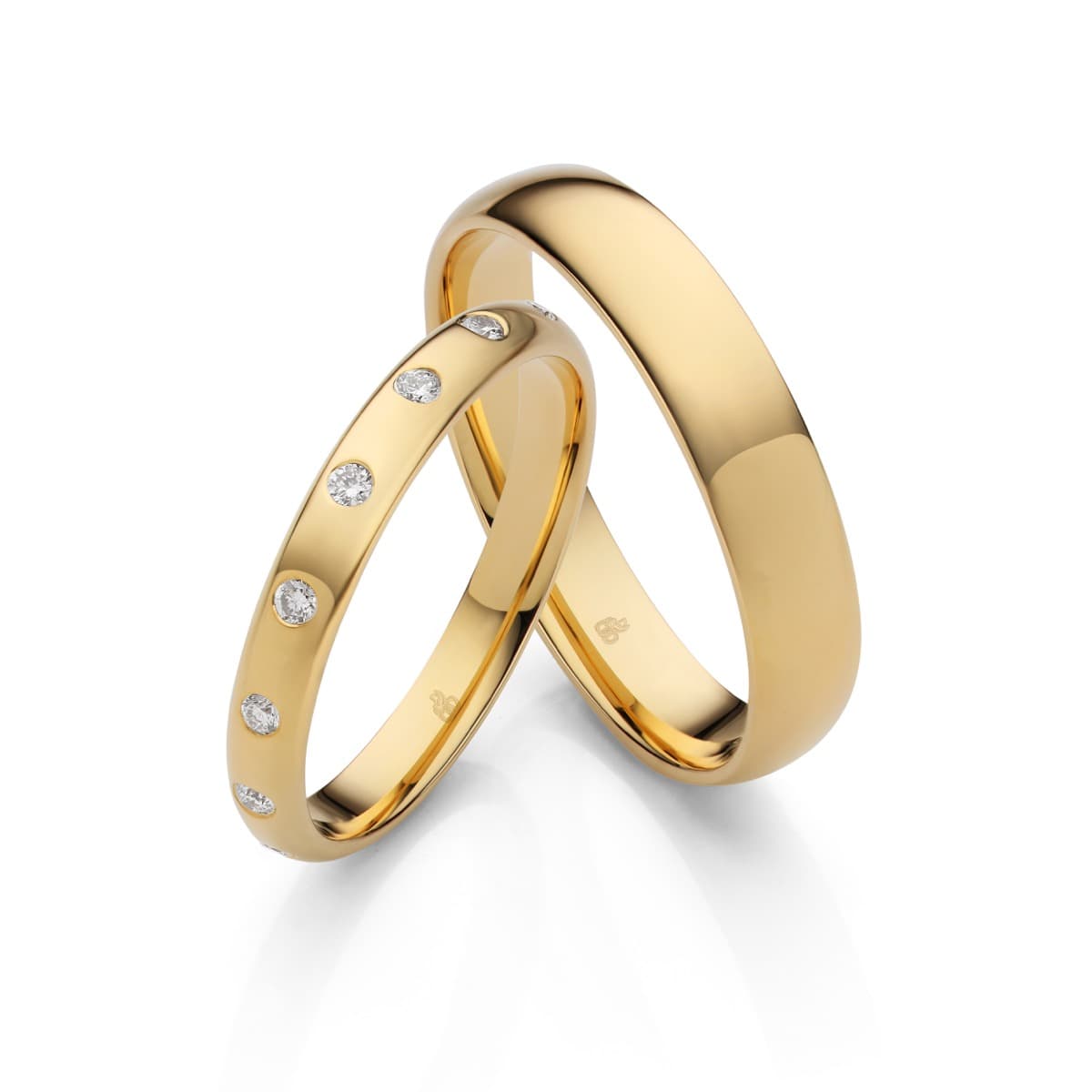 Trauringe Gelbgold